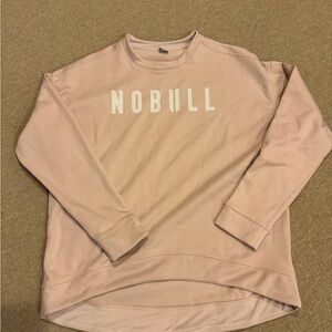 NOBULL Women's Pink Crewneck Sweatshirt
